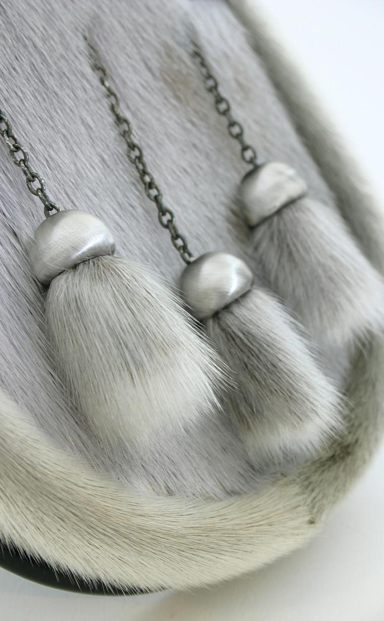 Clan Dress Sporran With Celtic Oval Cantle