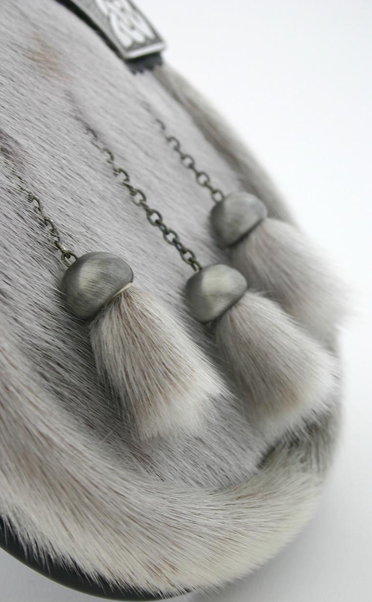 Clan Dress Sporran With Celtic Stag Cantle