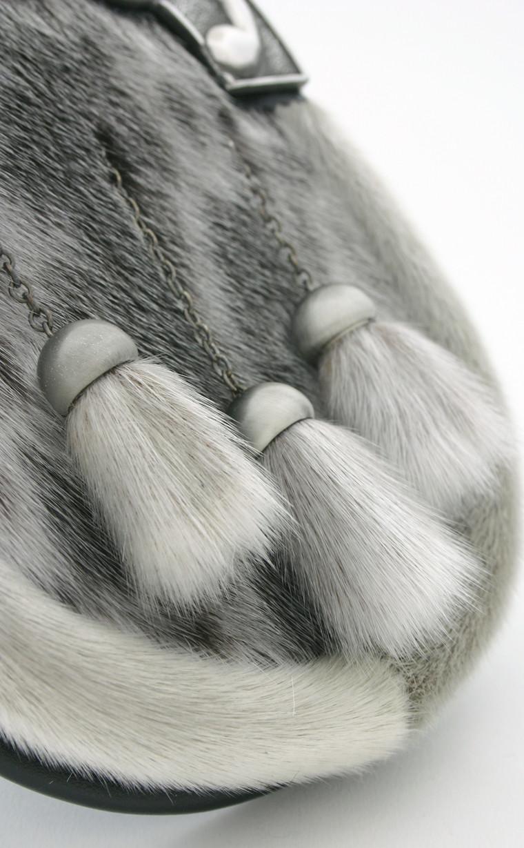 Clan Dress Sporran With Knotwork Cantle