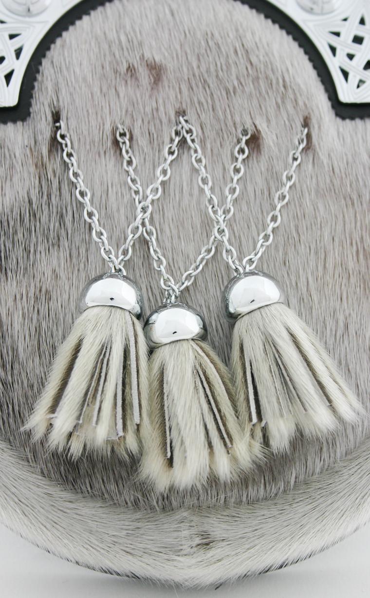 Clan Dress Sporran With Lattice Tassels