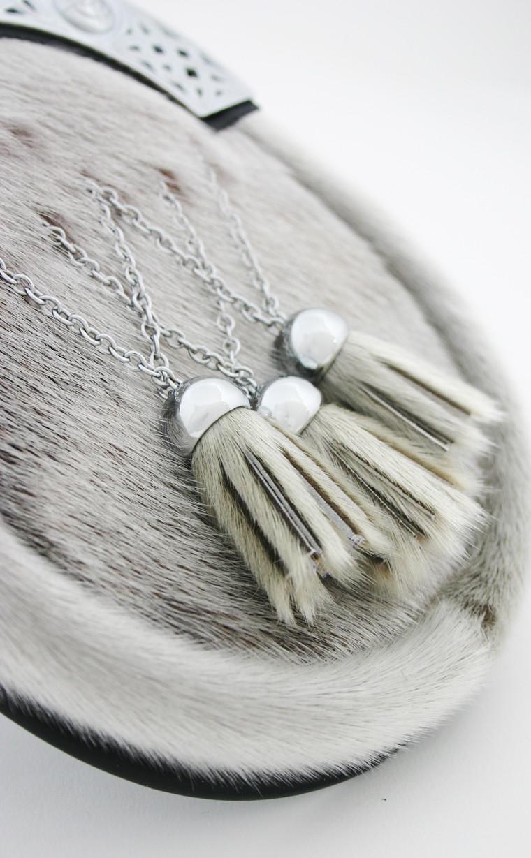 Clan Dress Sporran With Lattice Tassels