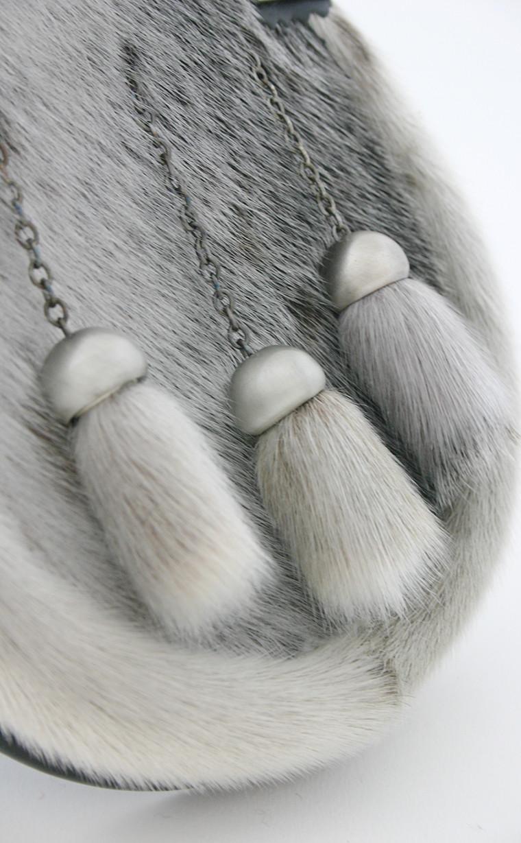 Clan Dress Sporran With Viking Knotwork Cantle