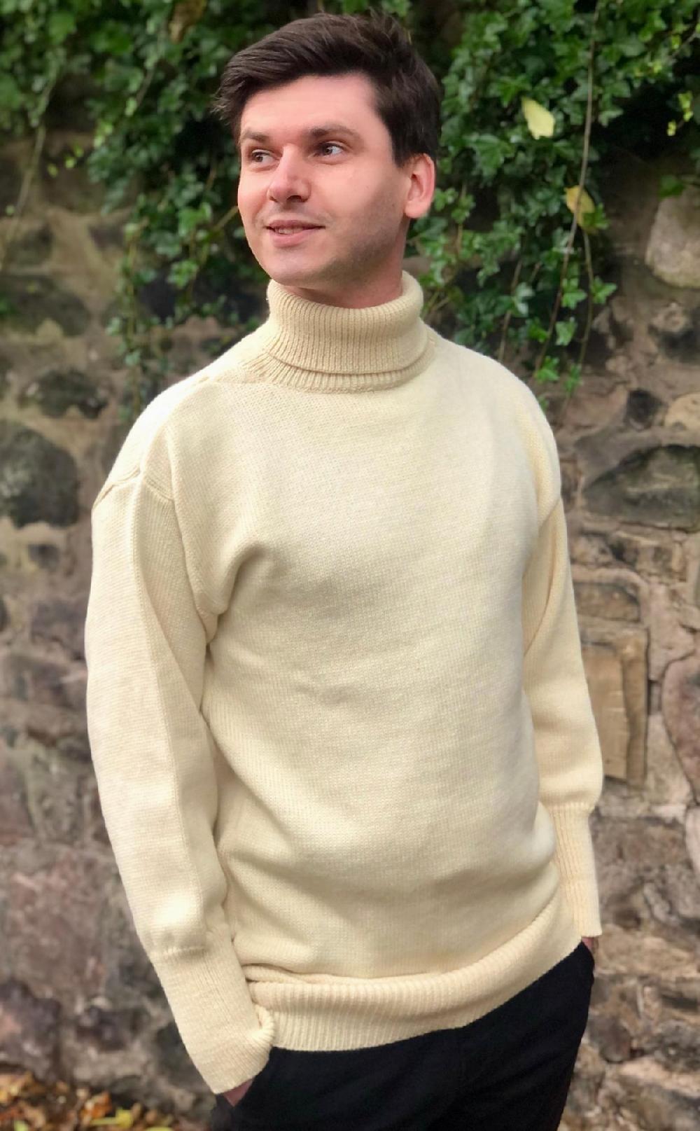 clan Ecru Submariner Sweater