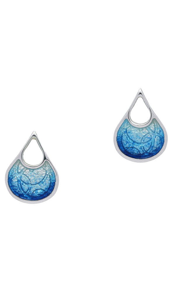 clan Elements‑Water Waterfall Stud Earrings ‑ EE420