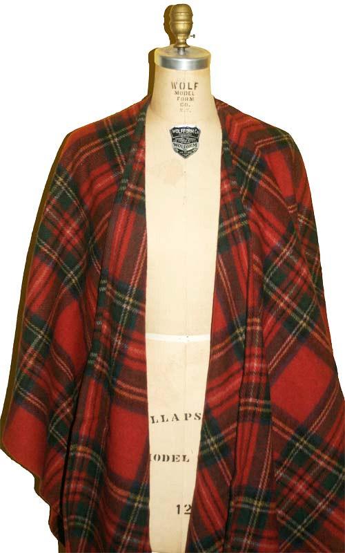Clan Essential Brushed Wool Tartan Serape