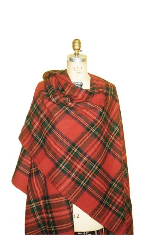 clan Essential Brushed Wool Tartan Serape