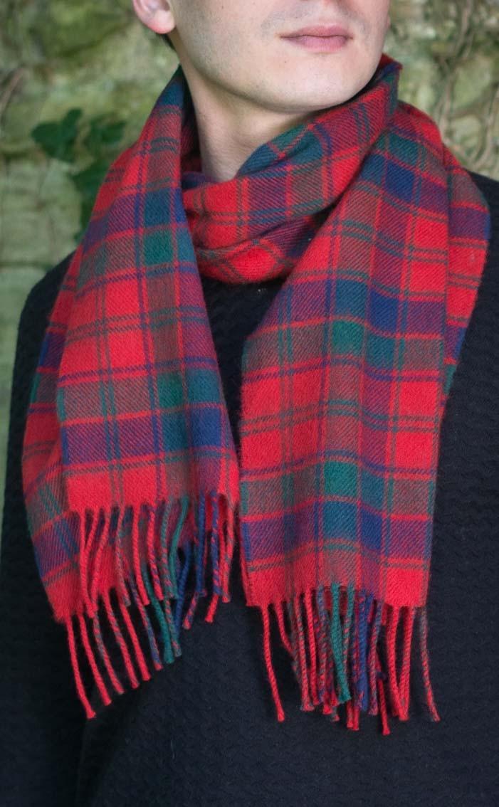 Clan Essential Lambswool Tartan Scarf