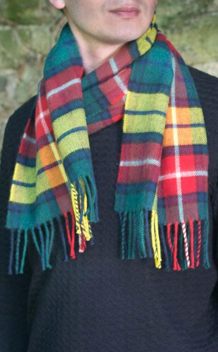 Clan Essential Lambswool Tartan Scarf