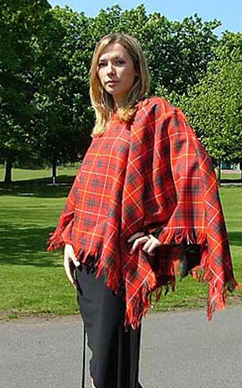 clan Essential Tartan Poncho