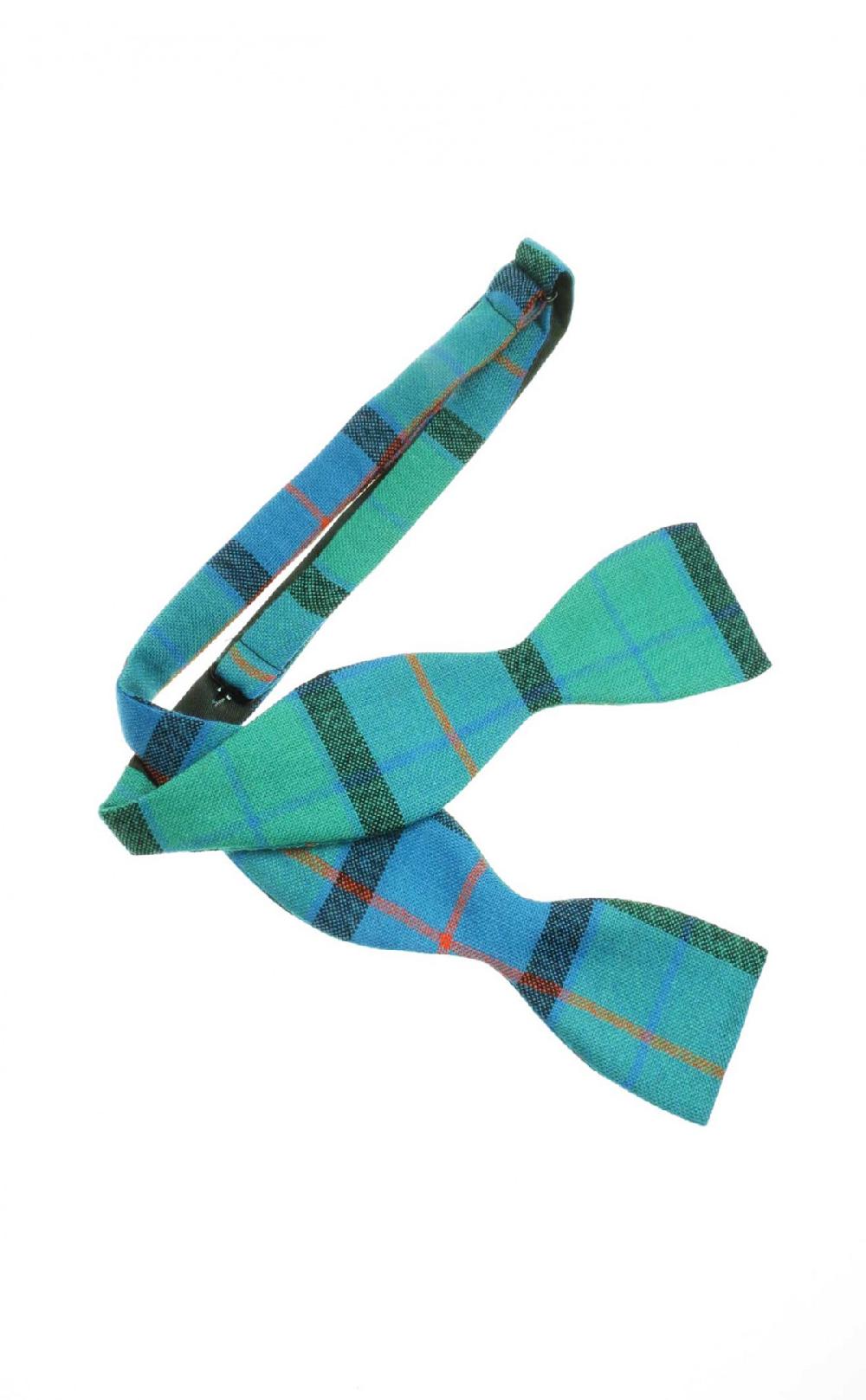 clan Essential Tartan Self Bow Tie