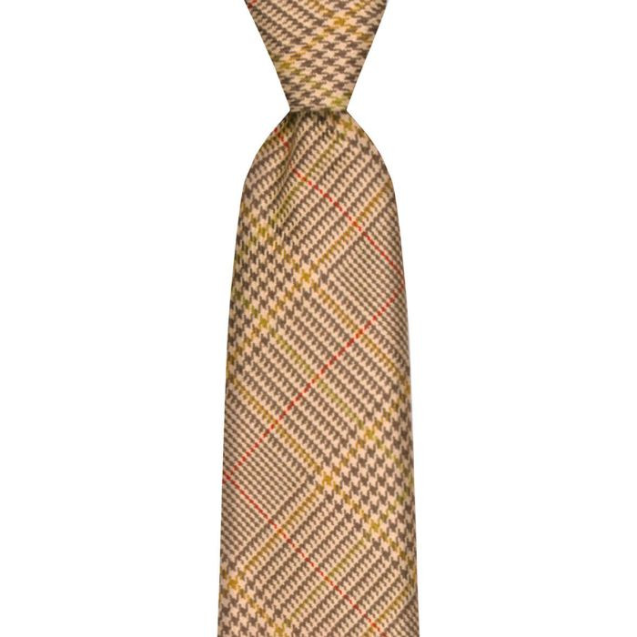 clan Estate Check Wool Tie