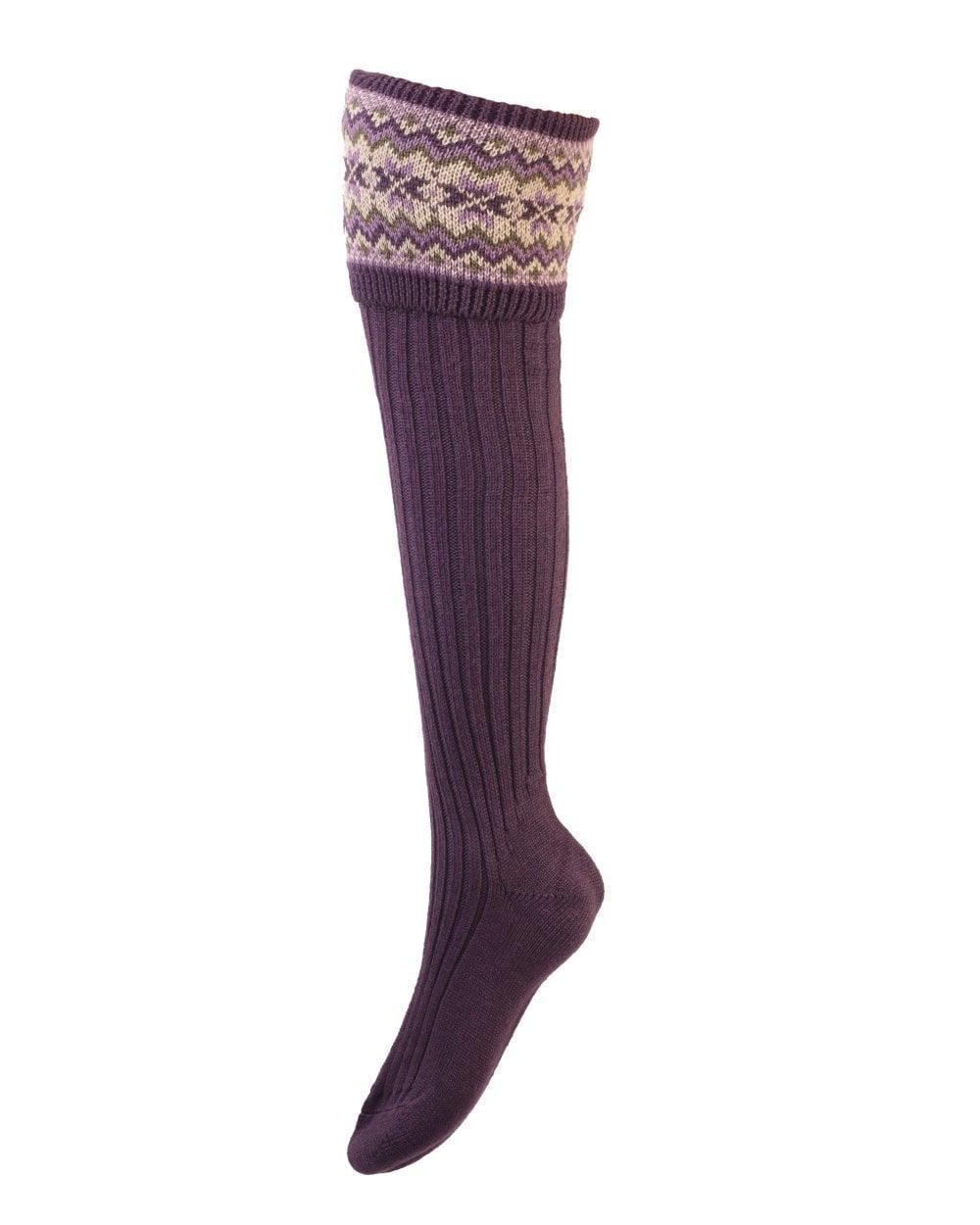 Clan Fairisle Luxury Wool Country Socks