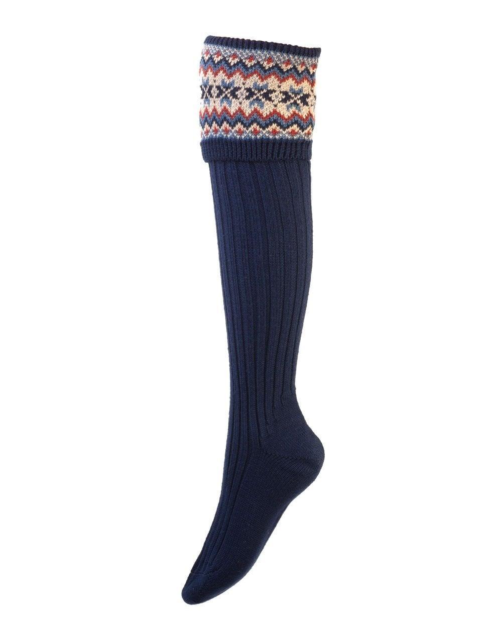Clan Fairisle Luxury Wool Country Socks