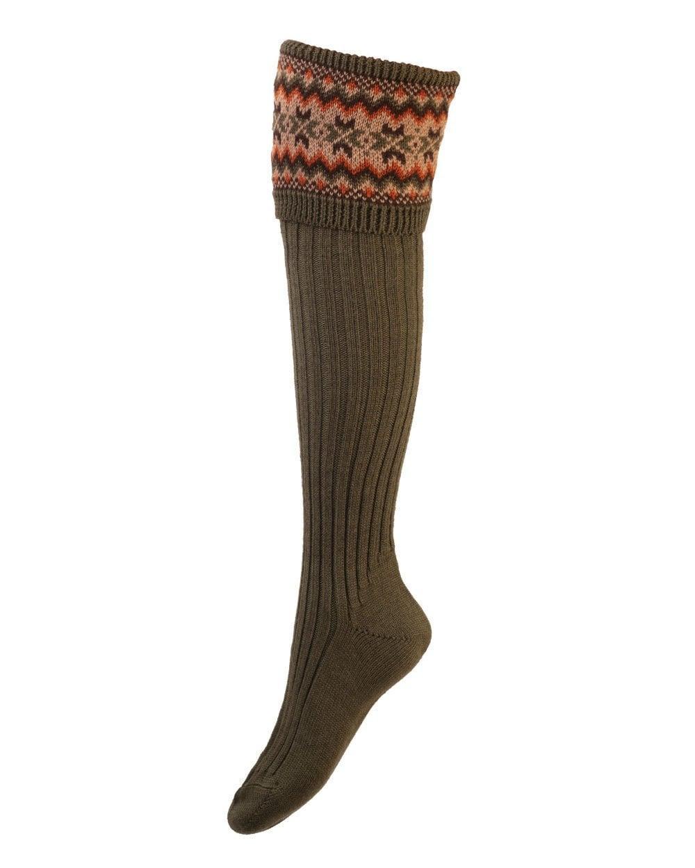clan Fairisle Luxury Wool Country Socks