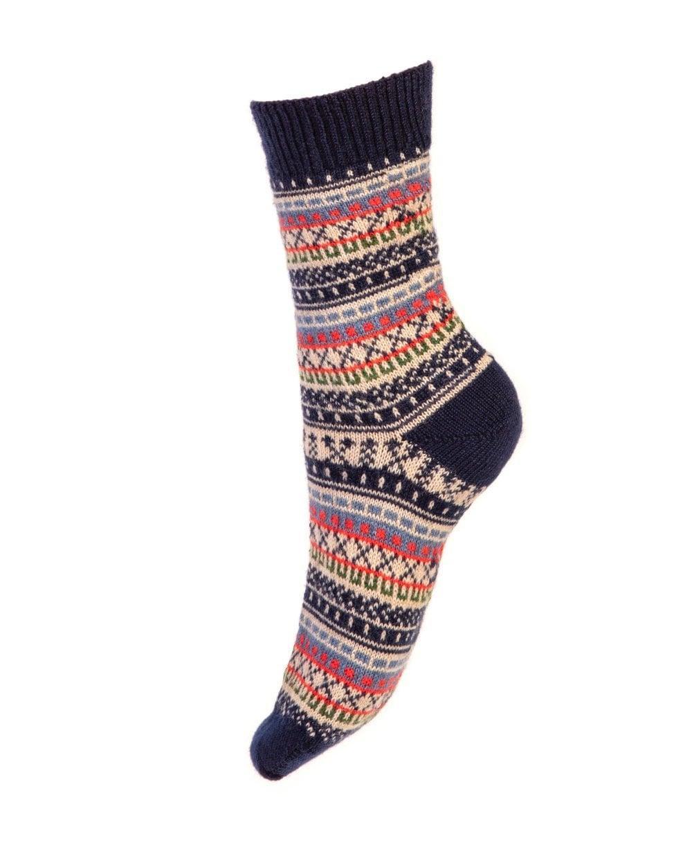 Clan Fairisle Luxury Wool Socks