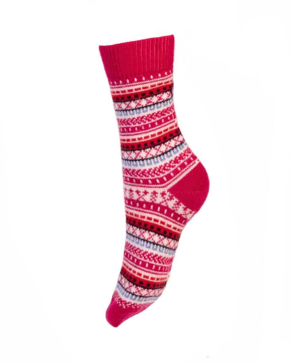 clan Fairisle Luxury Wool Socks