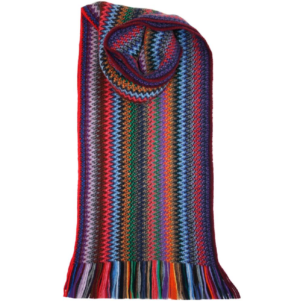 clan Faith Wool/Angora Knitted Scarf