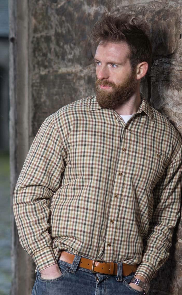 Clan Fleece‑lined Checked Shirt