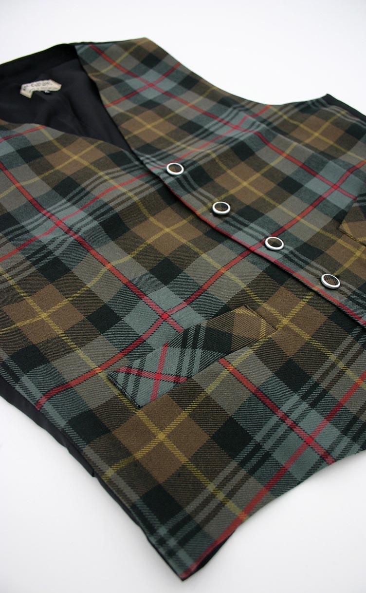 clan Gent's Luxury Tartan Waistcoat