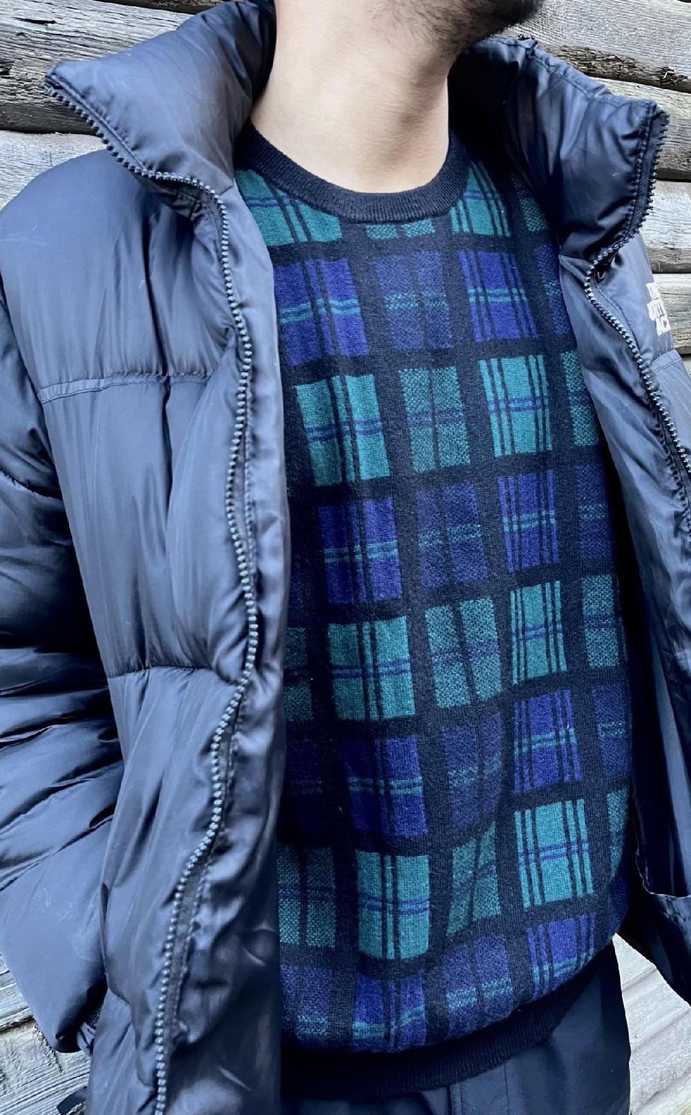 clan Gents Tartan Cashmere Jumper