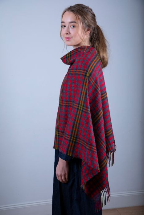 Clan Georgia Lambswool Poncho