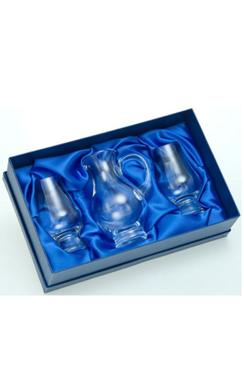 clan Glencairn Whisky Glasses and Jug