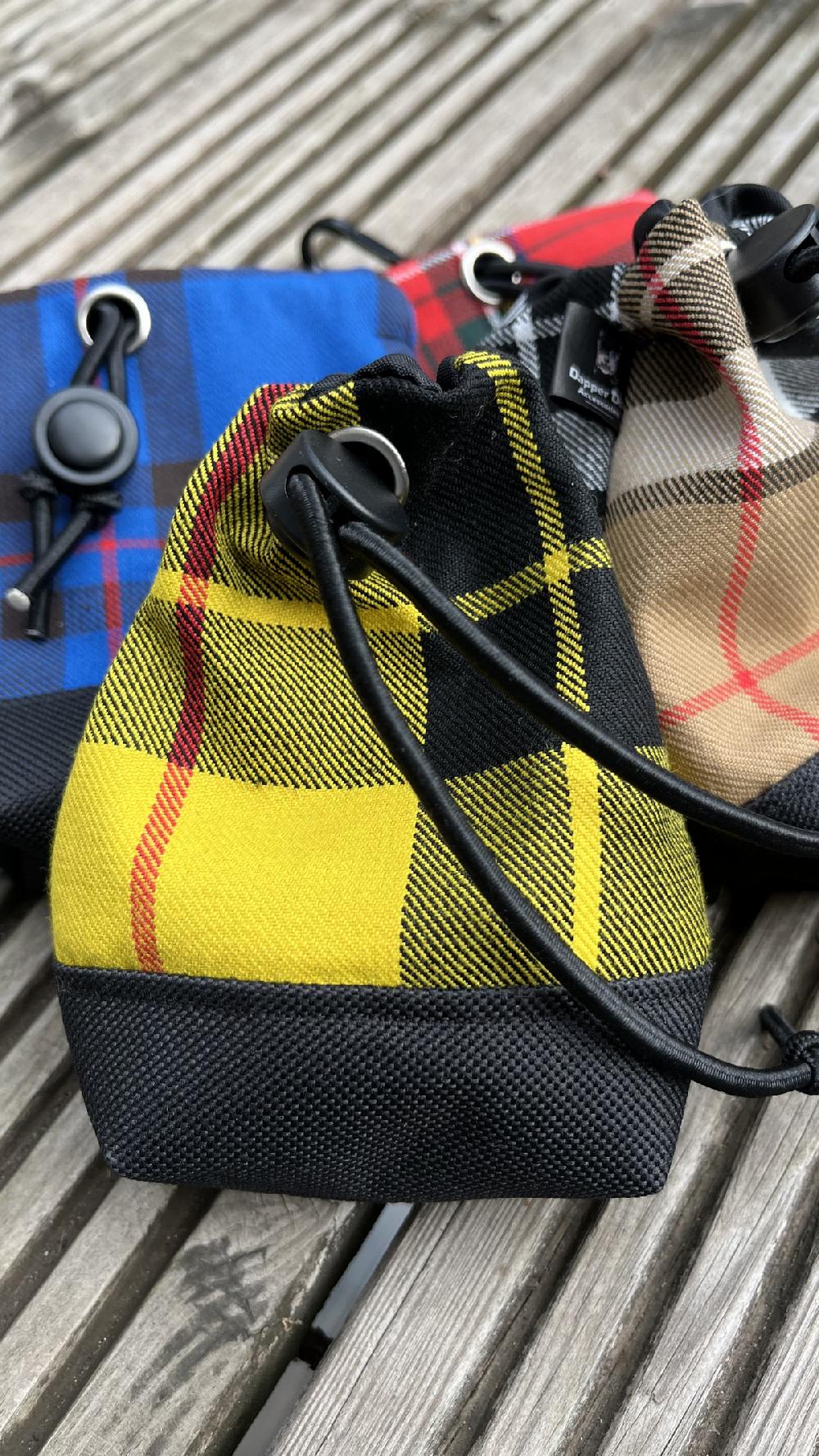 Clan Handmade Tartan 2 In 1 Dog Treat Bag