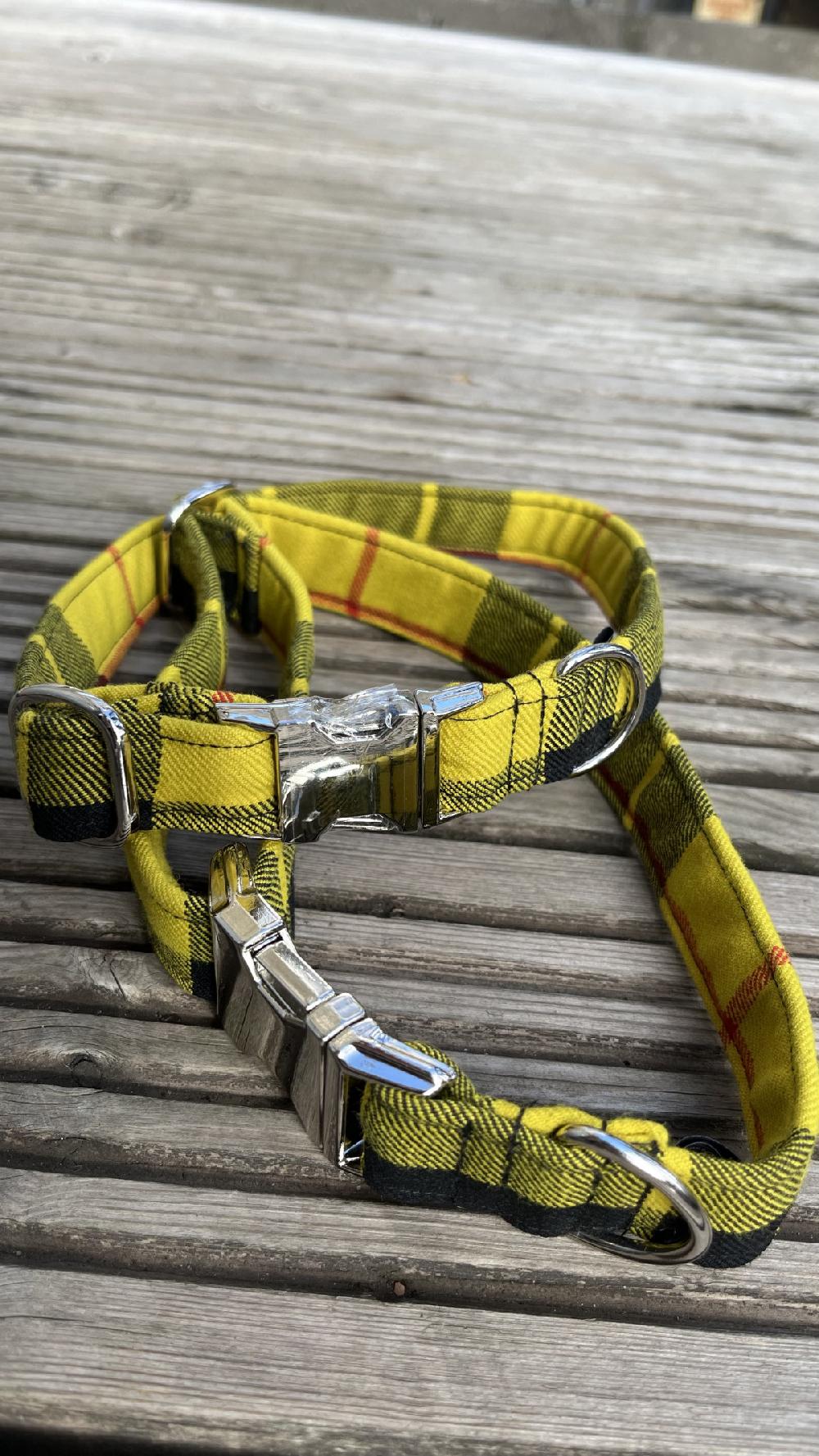 Clan Handmade Tartan Dog Collar