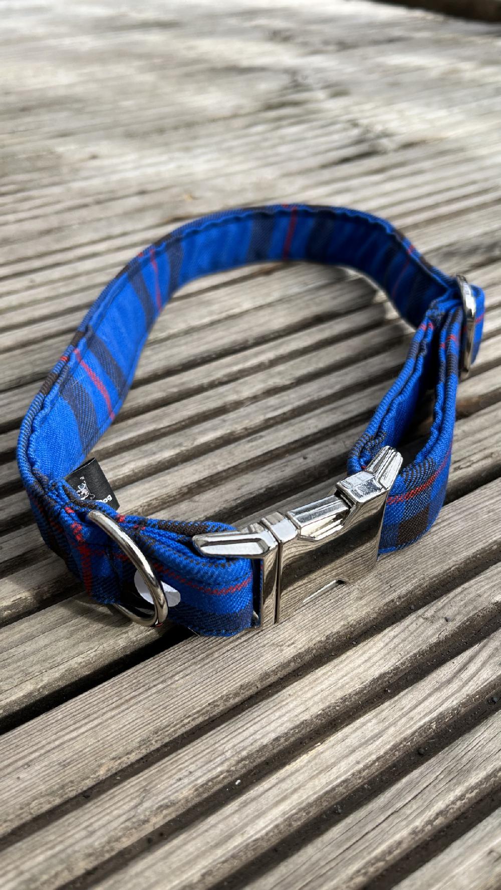Clan Handmade Tartan Dog Collar