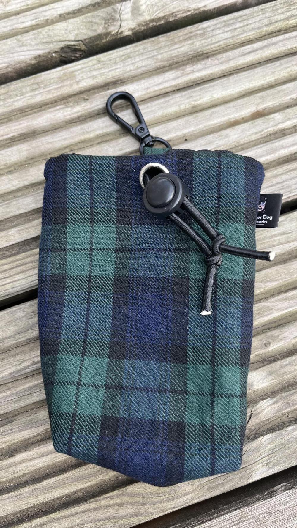 Clan Handmade Tartan Dog Treat Bag