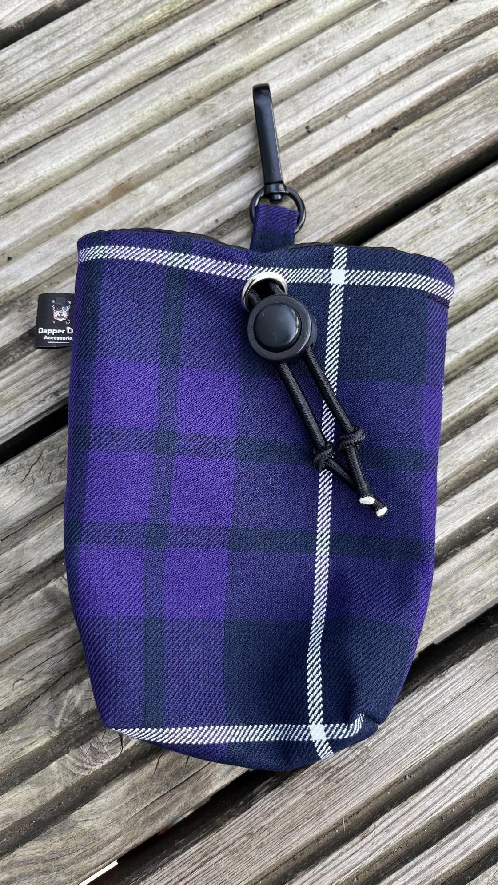 Clan Handmade Tartan Dog Treat Bag