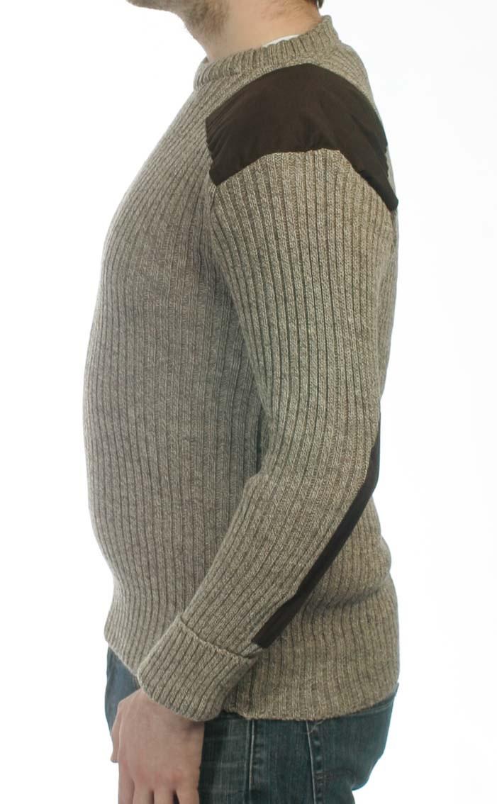 Clan Heather Mix York Crew Neck Sweater