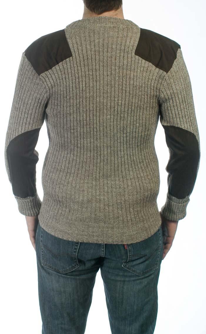Clan Heather Mix York Crew Neck Sweater