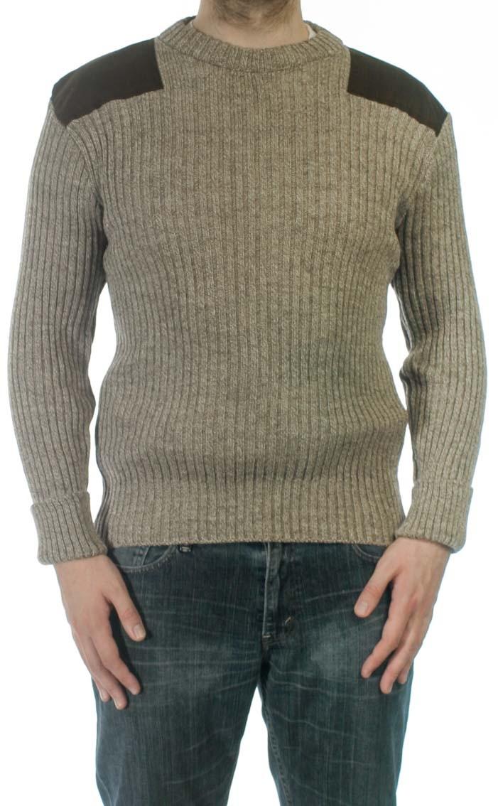 clan Heather Mix York Crew Neck Sweater