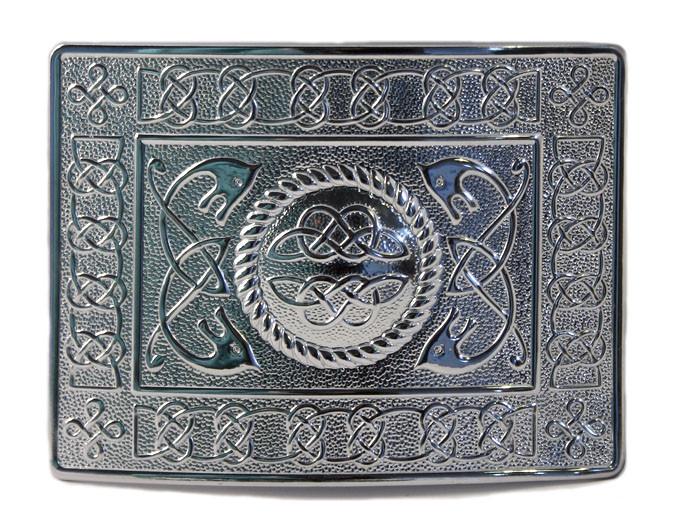 Clan Highland Serpent Belt Buckle