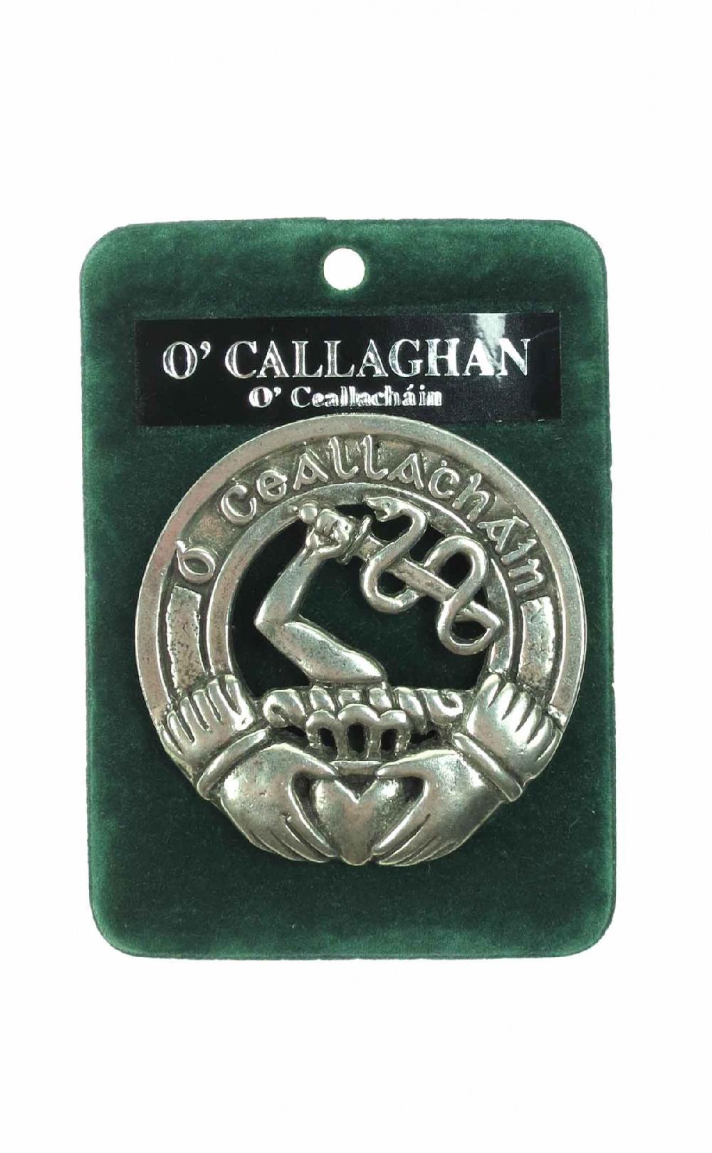 Clan Irish Clan Cap Badge