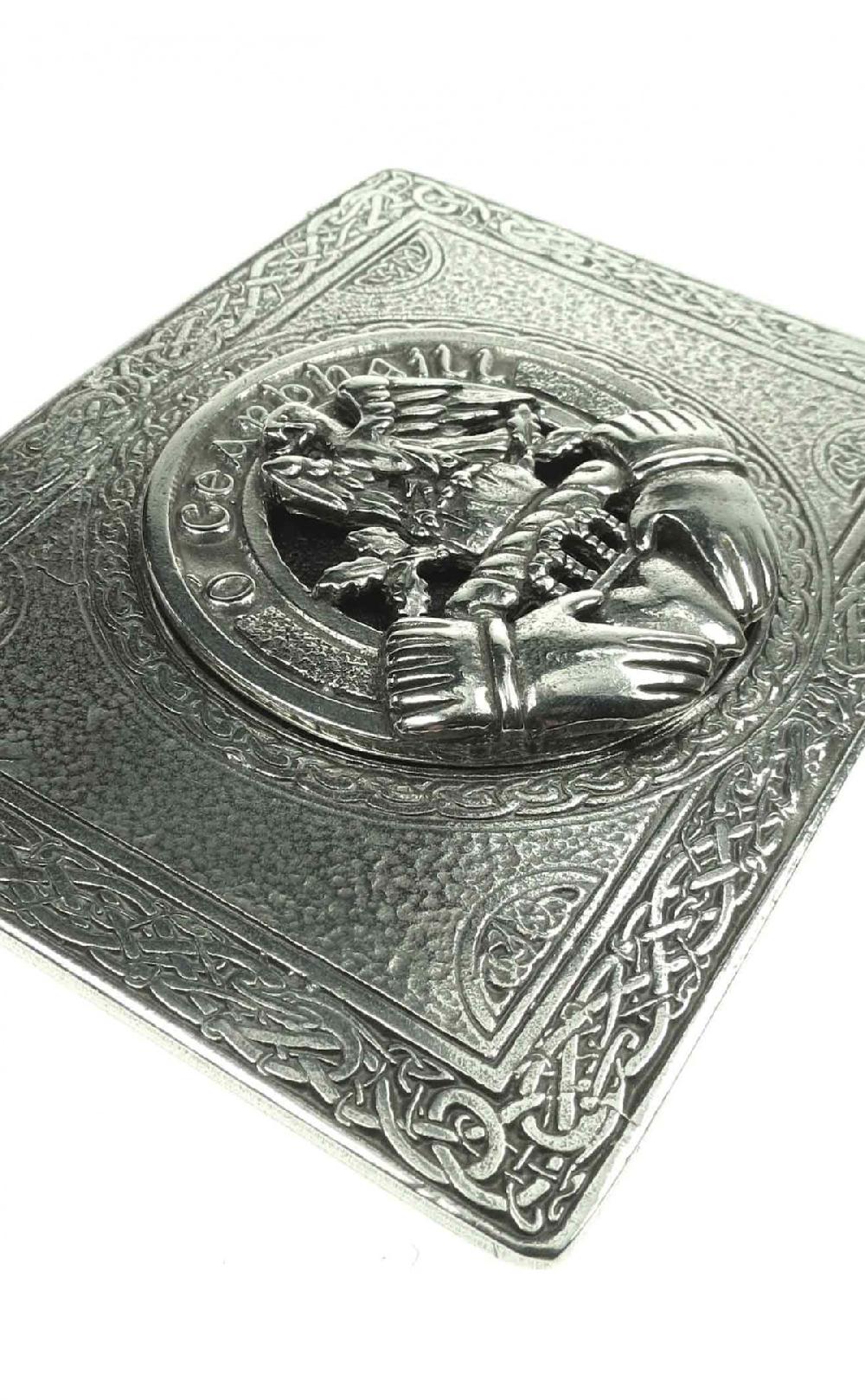Clan Irish Clan Crest Belt Buckle