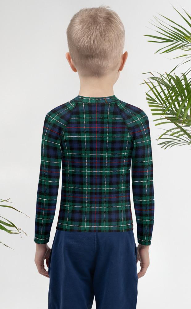 Clan Kids Tartan Rash Guard