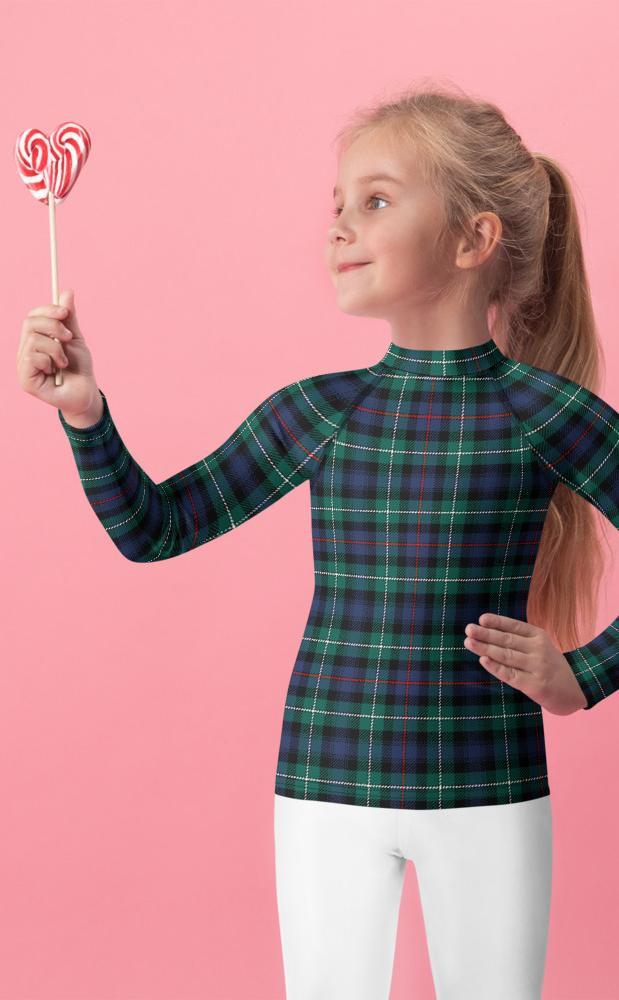 Clan Kids Tartan Rash Guard