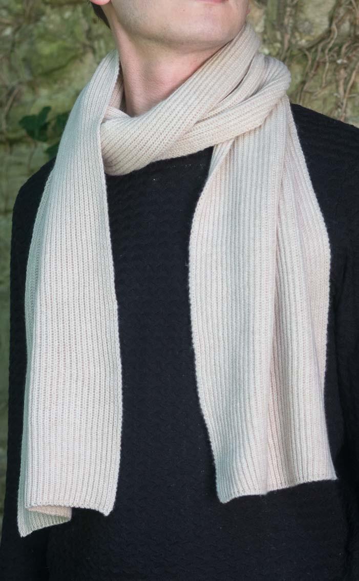 clan Knitted Classic Scottish Cashmere Scarf