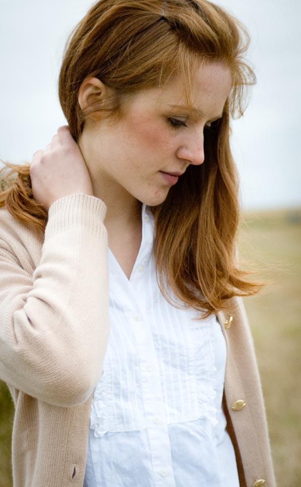 clan Ladies Cashmere Golfer Cardigan