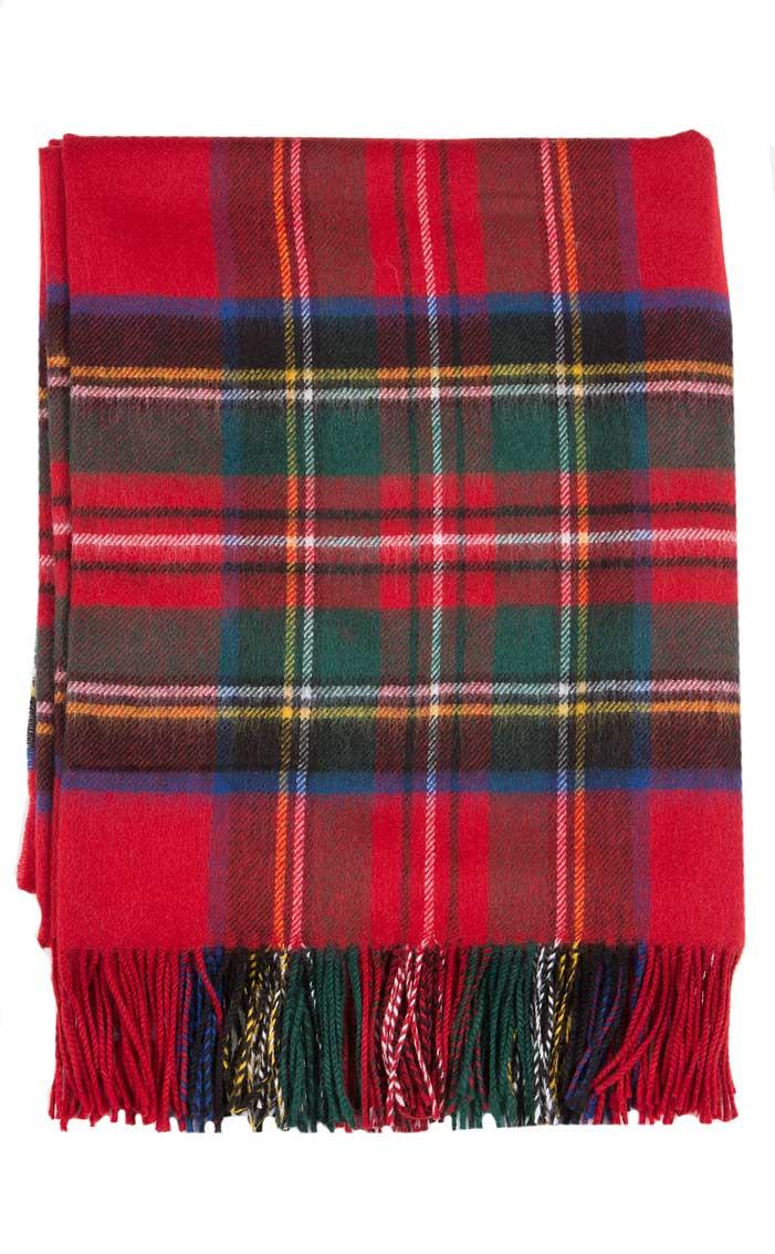 clan Lambswool Tartan Rug