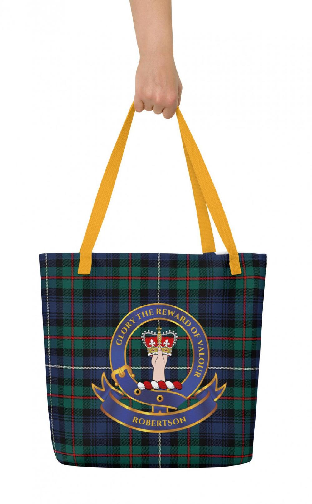 Clan Large Premium Clan Crest Tote Bag