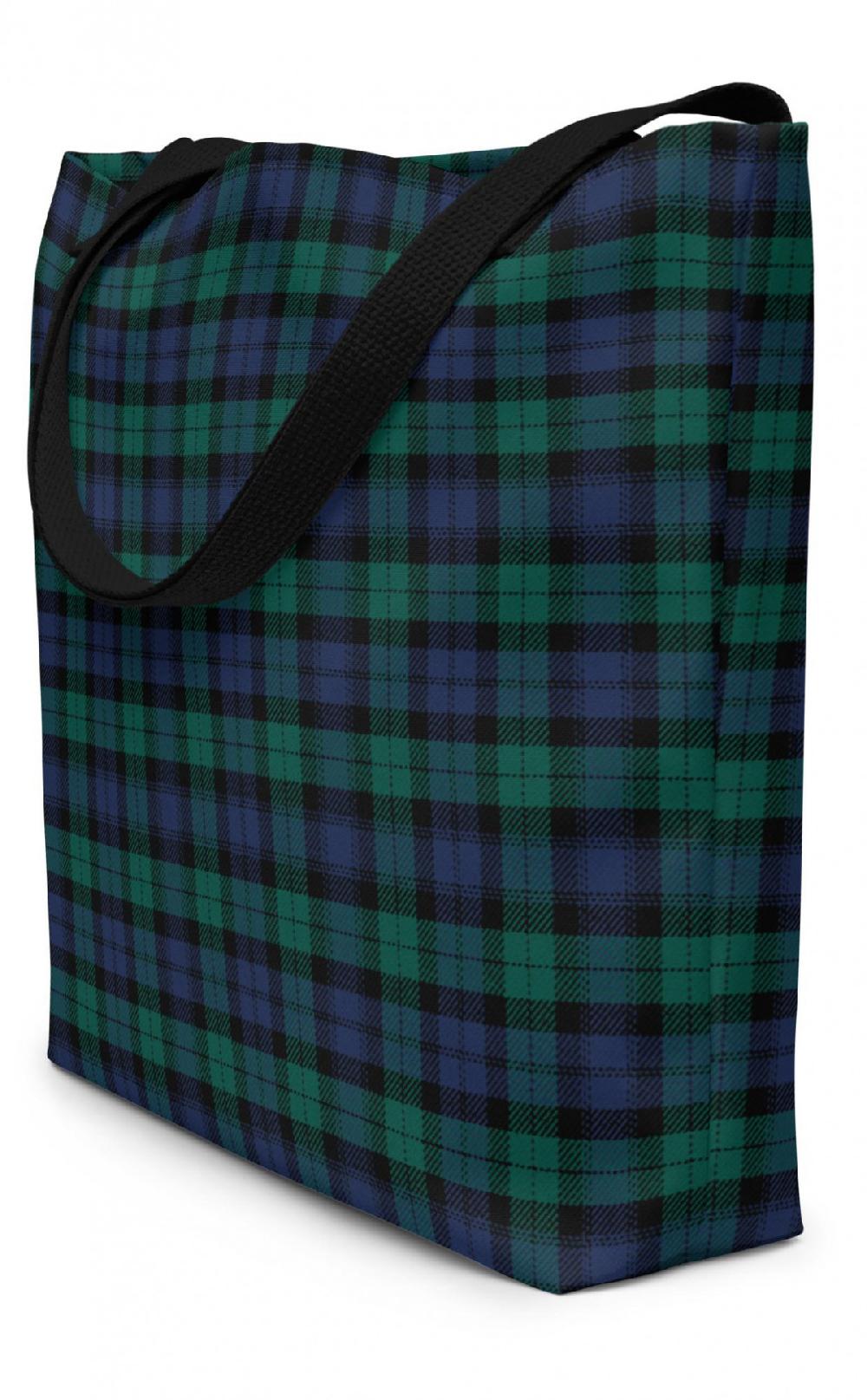 clan Large Premium Tartan Tote Bag