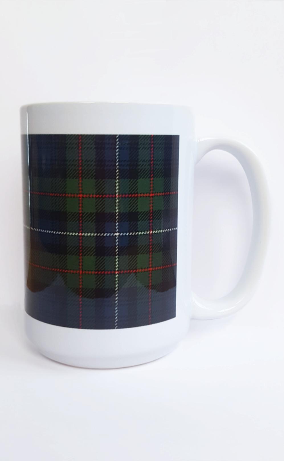clan Large Tartan Mug 15oz