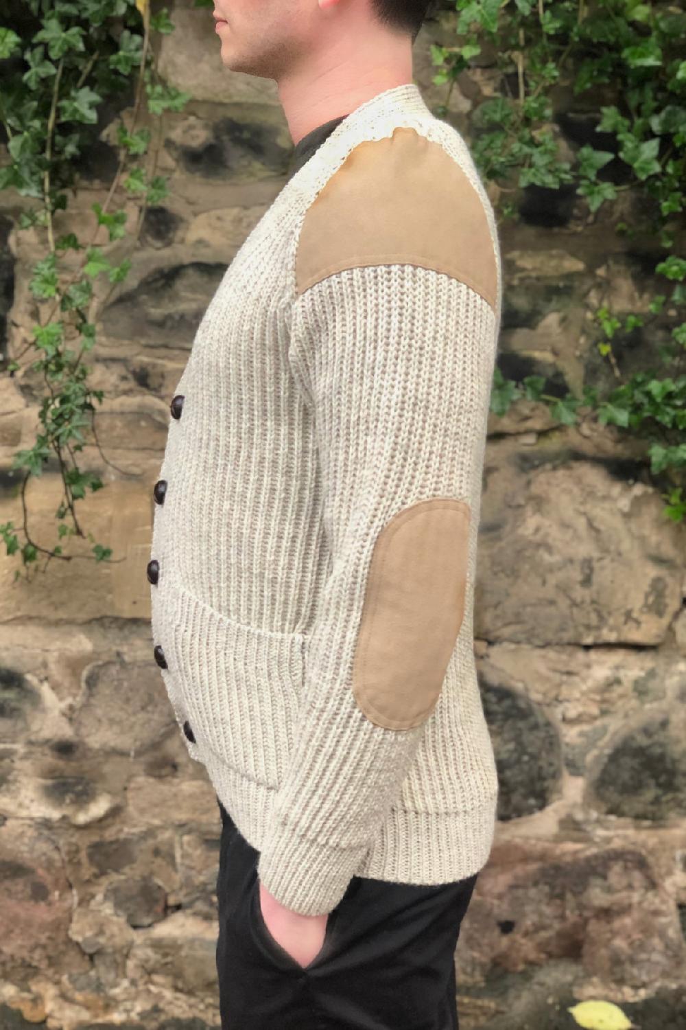 Clan Light Grey Welsh Southwold Cardigan