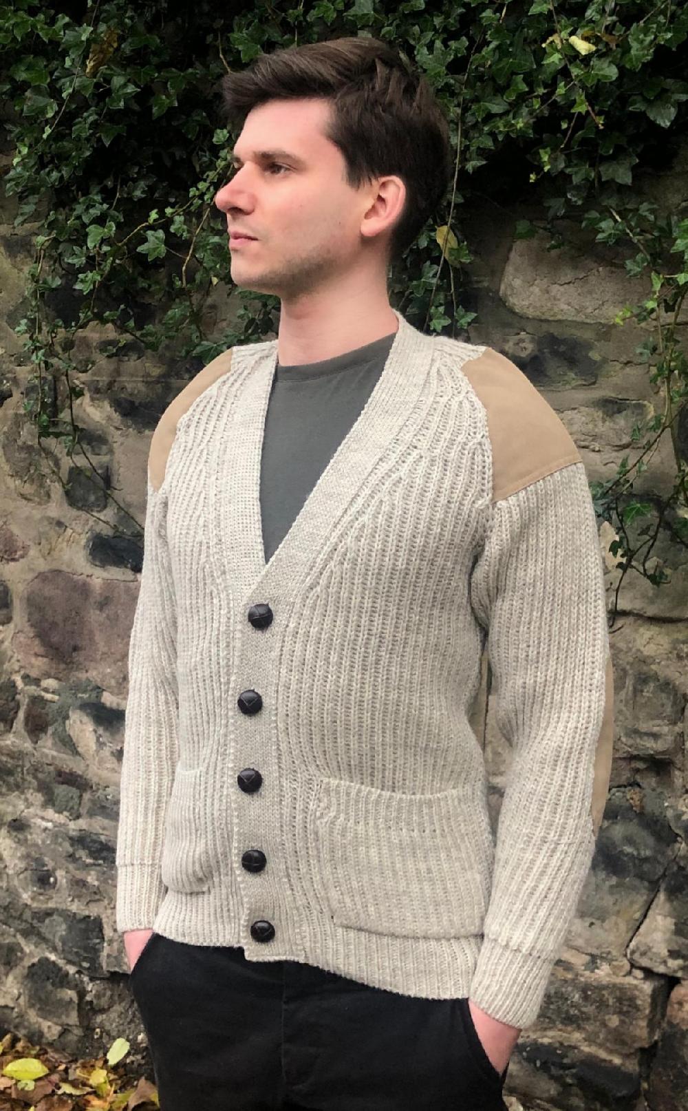 clan Light Grey Welsh Southwold Cardigan