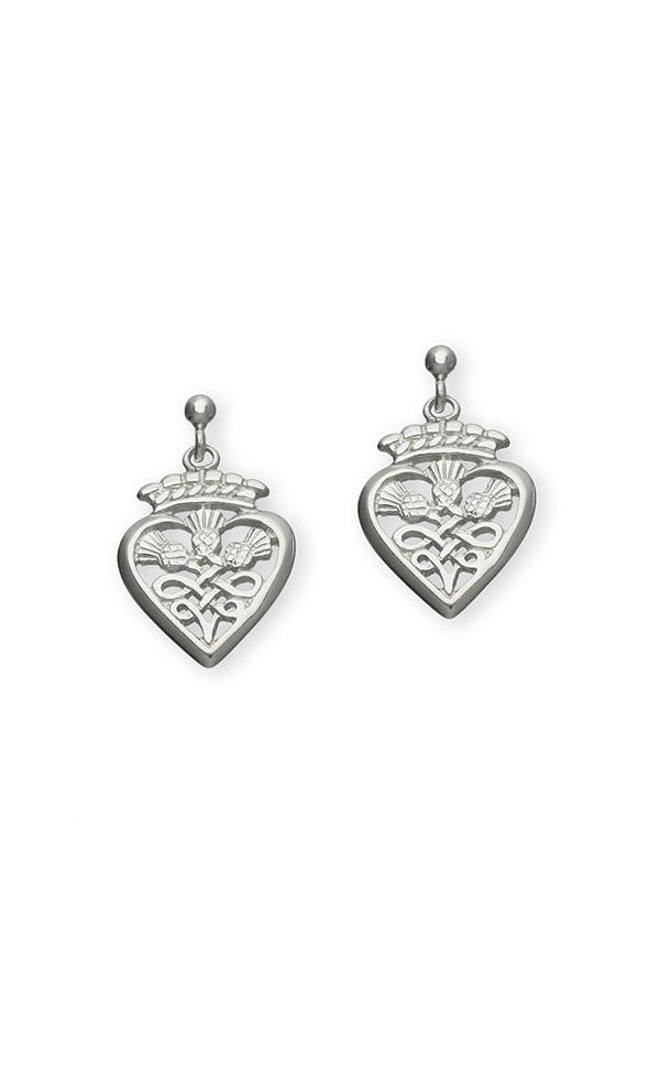 clan Luckenbooth Drop Earrings ‑ E178