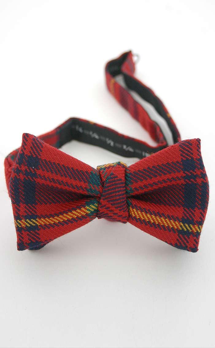clan Luxury Adjustable Tartan Bow Tie