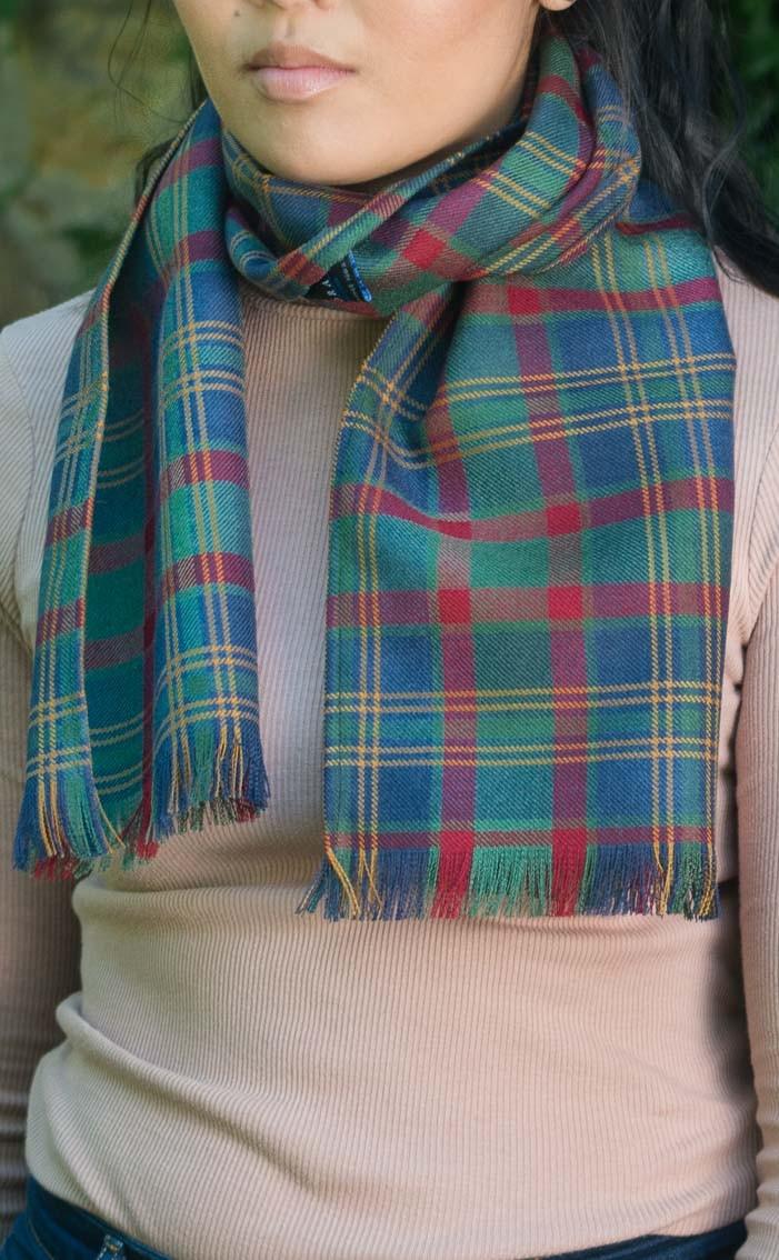 Clan Luxury Fine Wool Tartan Scarf